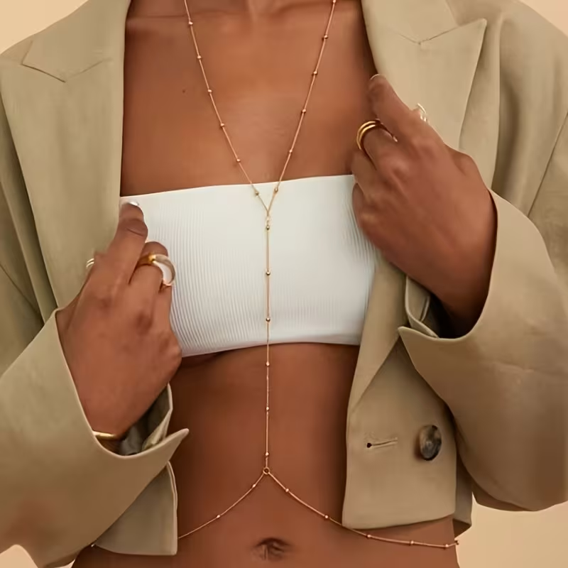 Body Jewelry Helix - Fashion Simple Bead Chain Bohemian Women's