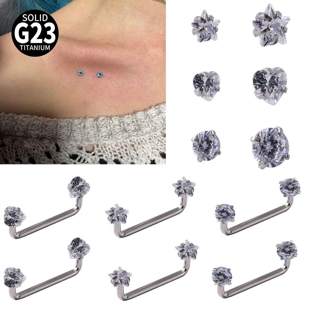 3-1PCS Implant Grade Titanium  - đánh giá và giá Body Jewelry Implant Grade Titanium