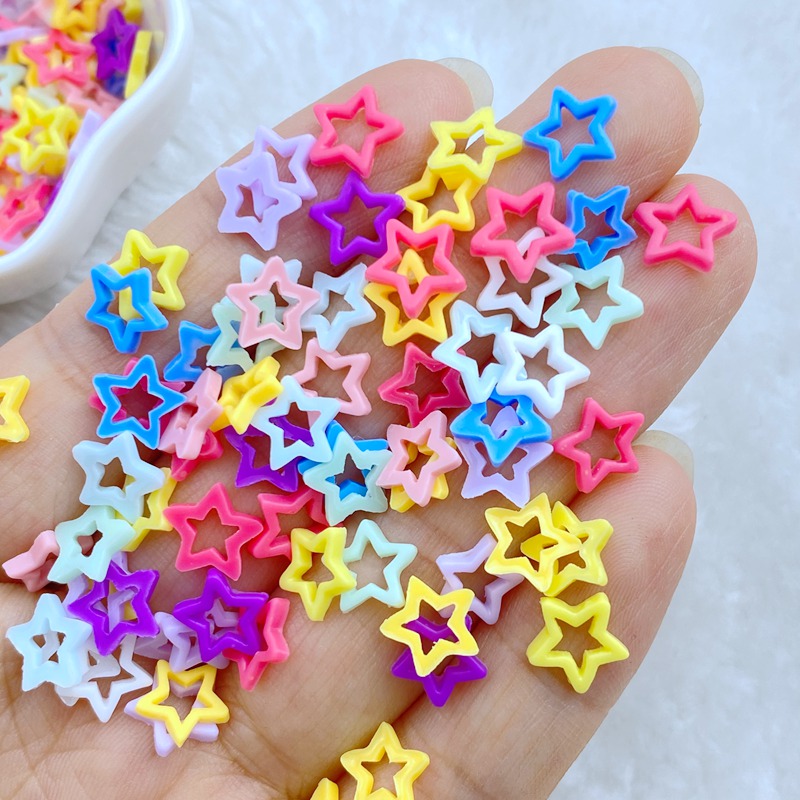100Pcs New Cute Mini 8mm Macar - đánh giá và giá Star Flat Back
