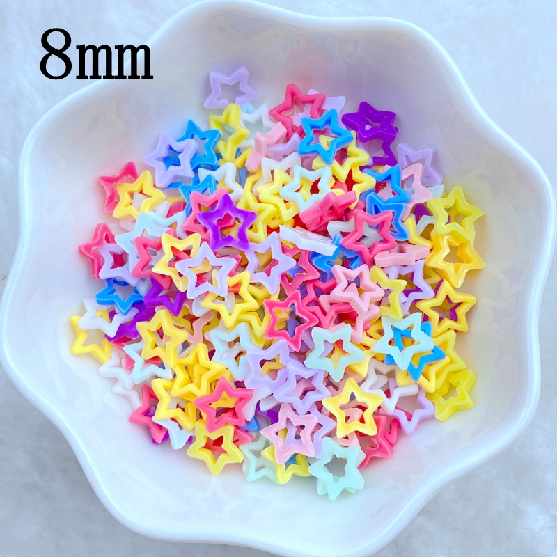 100Pcs New Cute Mini 8mm Macar - đánh giá và giá Star Flat Back