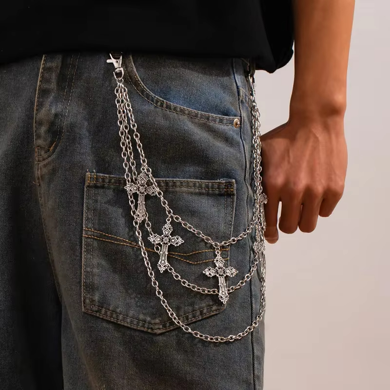 Fashion Punk Metal Pants Chain - đánh giá và giá Body Jewelry Helix
