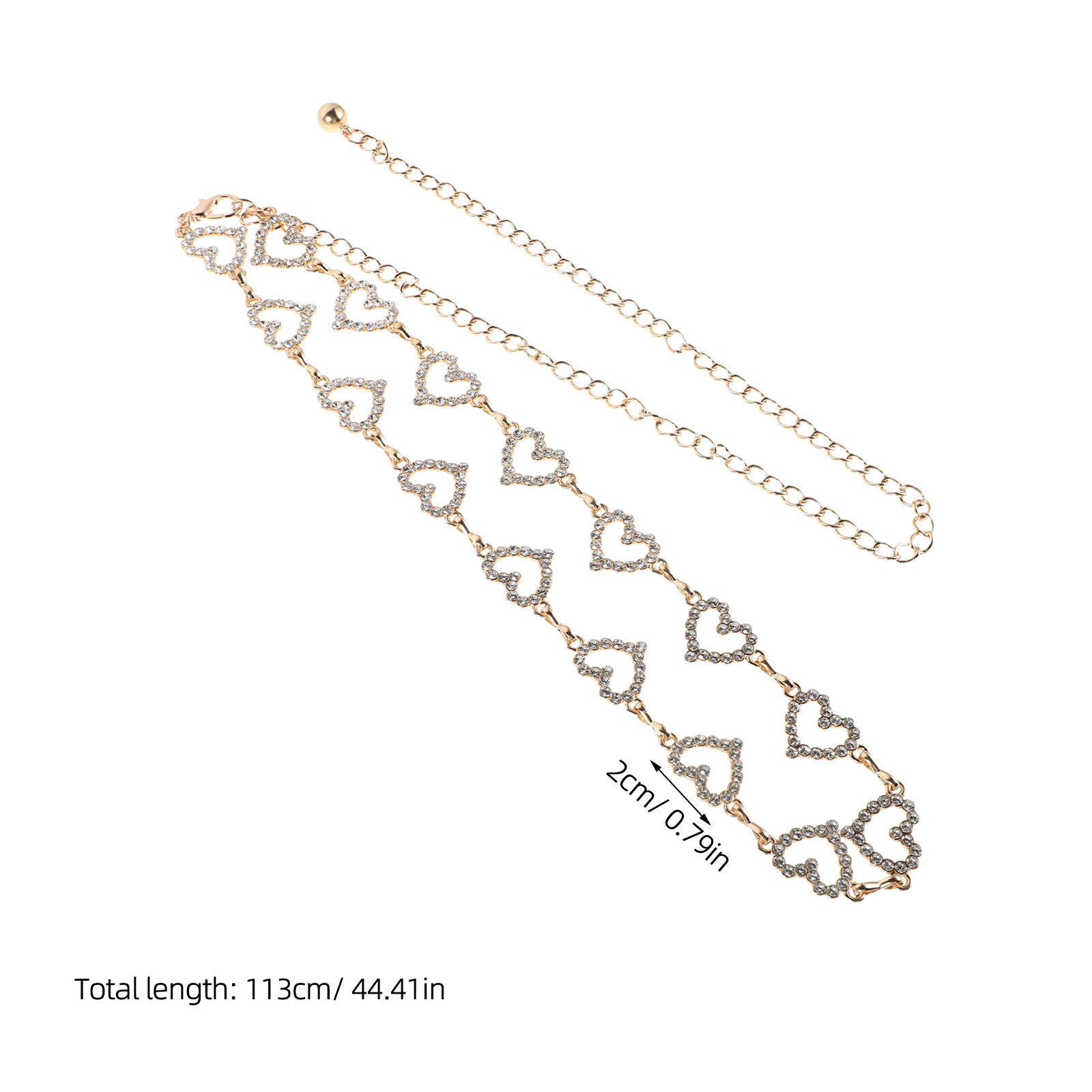 Adjustable Waist Chain Rhinest - đánh giá và giá Body Jewelry Usa
