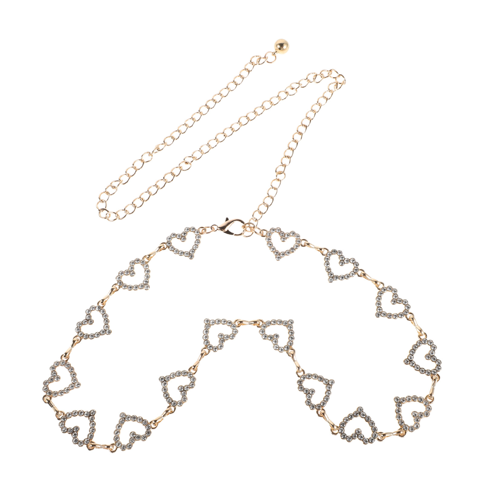 Adjustable Waist Chain Rhinest - đánh giá và giá Body Jewelry Usa