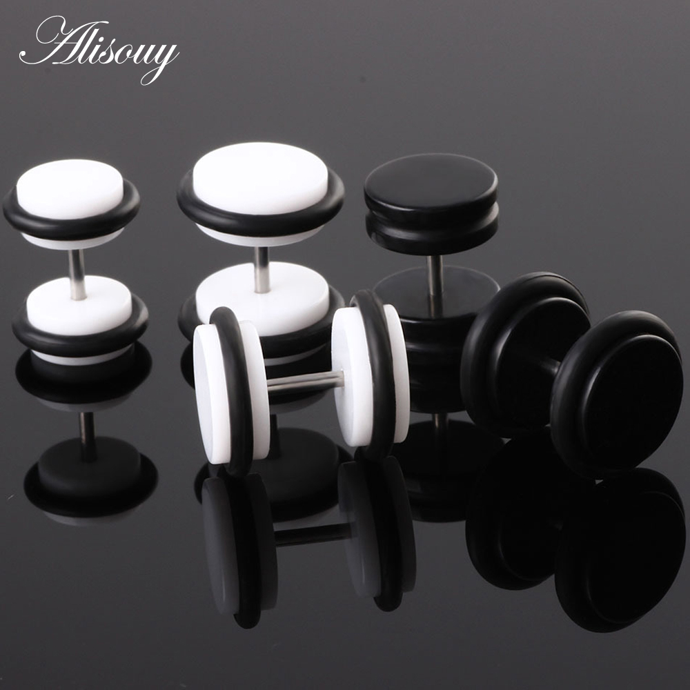 2 Chiếc Acrylic Giả Cheater Nú - đánh giá và giá Body Jewelry Ear Plugs
