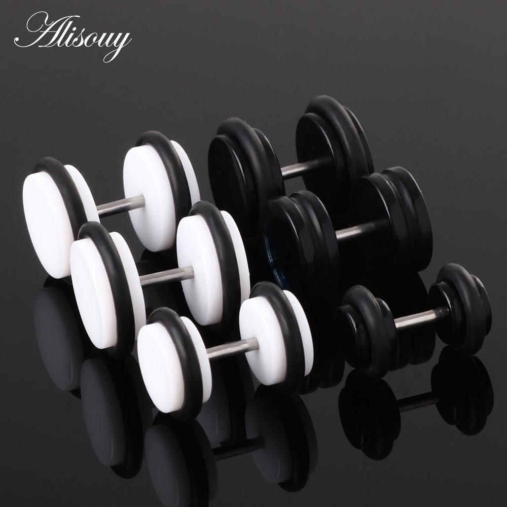 2 Chiếc Acrylic Giả Cheater Nú - đánh giá và giá Body Jewelry Ear Plugs