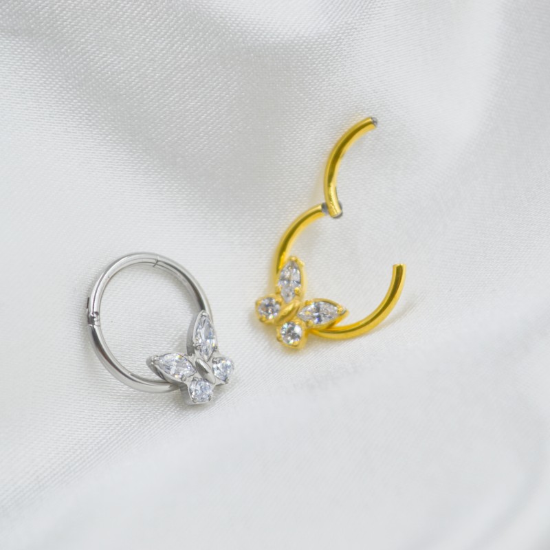 20pc/Lot 316L Surgical Steel S - đánh giá và giá Clicker Ring Seamless