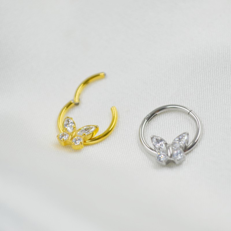 20pc/Lot 316L Surgical Steel S - đánh giá và giá Clicker Ring Seamless