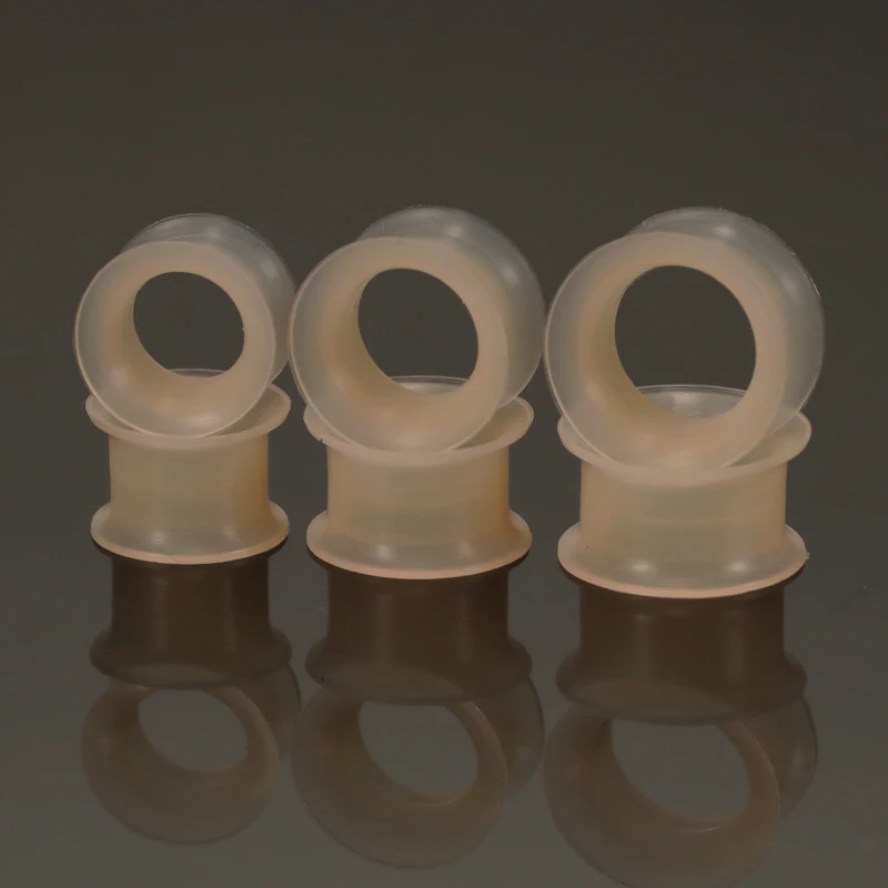 2Pcs Flesh Color Flexible Sili - đánh giá và giá Body Jewelry Ear Plugs