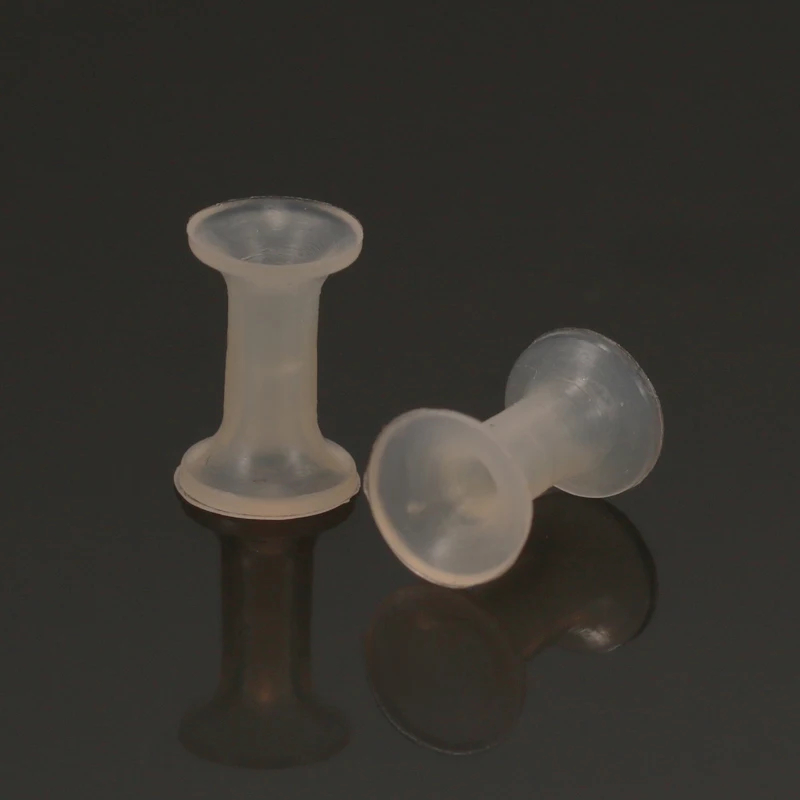 2Pcs Flesh Color Flexible Sili - đánh giá và giá Body Jewelry Ear Plugs