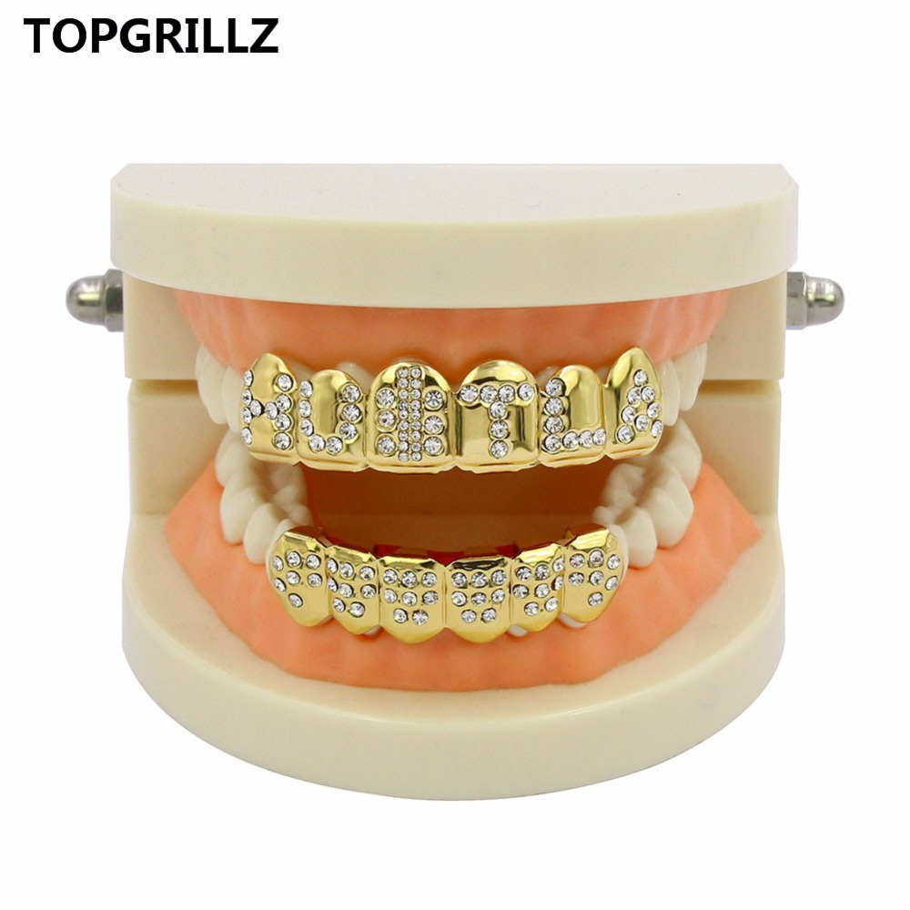 TOPGRILLZ Vàng Màu Sắc Mạ Đá R - đánh giá và giá Body Jewelry Lot