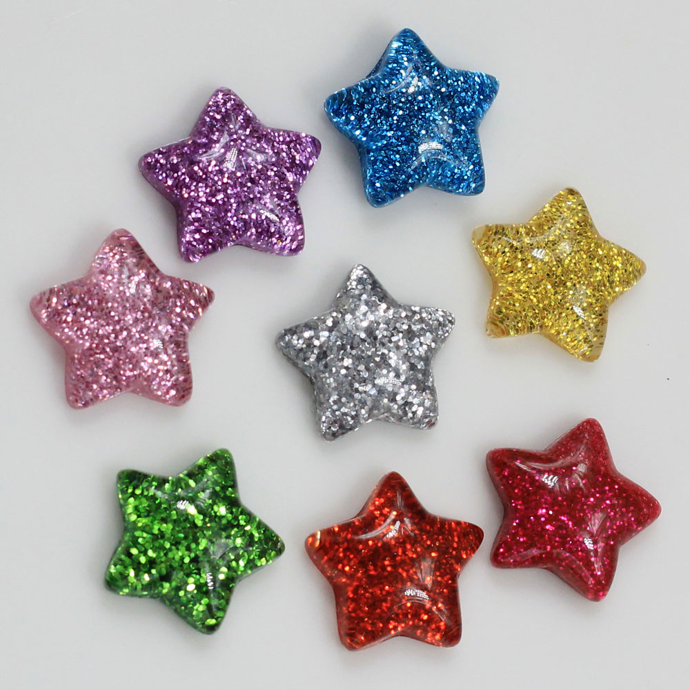 Bán Buôn 15Mm Dễ Thương Lấp Lá - đánh giá và giá Star Flat Back