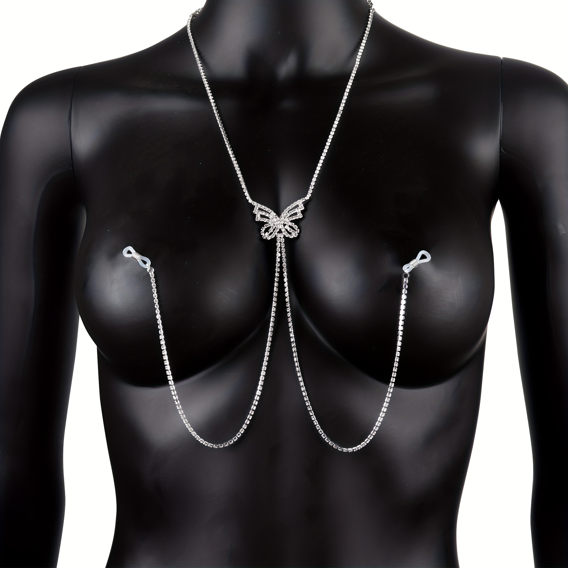 1 pc Tassel Butterfly Nipple C - đánh giá và giá Body Jewelry Nipple Rings