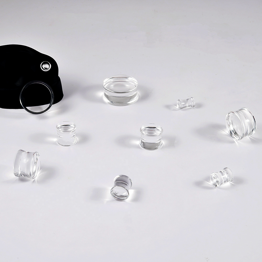 1PAIR Acrylic Transparent Colo - đánh giá và giá Body Jewelry Ear Plugs