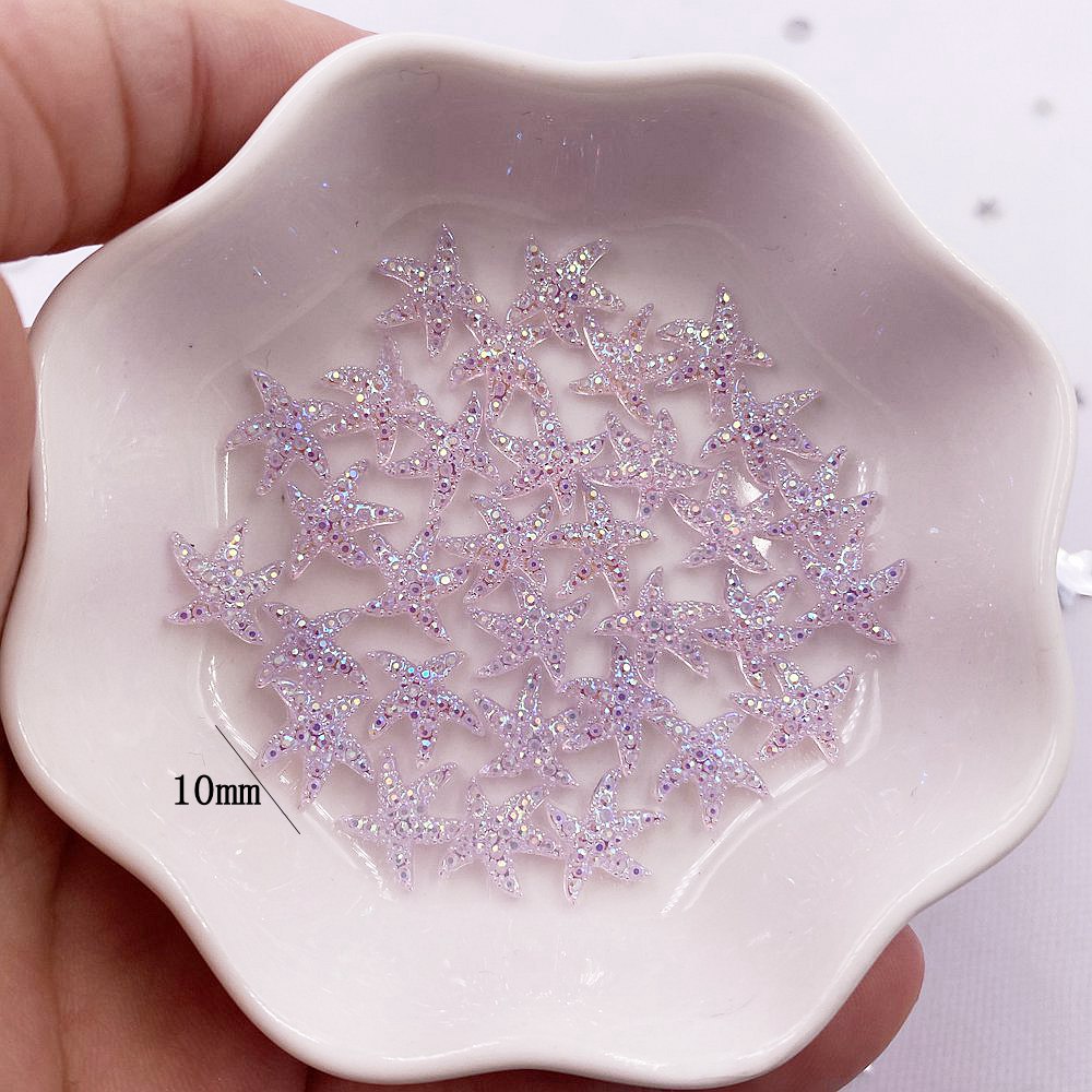 10Mm Mini Sáng Bóng Sao Móng T - đánh giá và giá Star Flat Back
