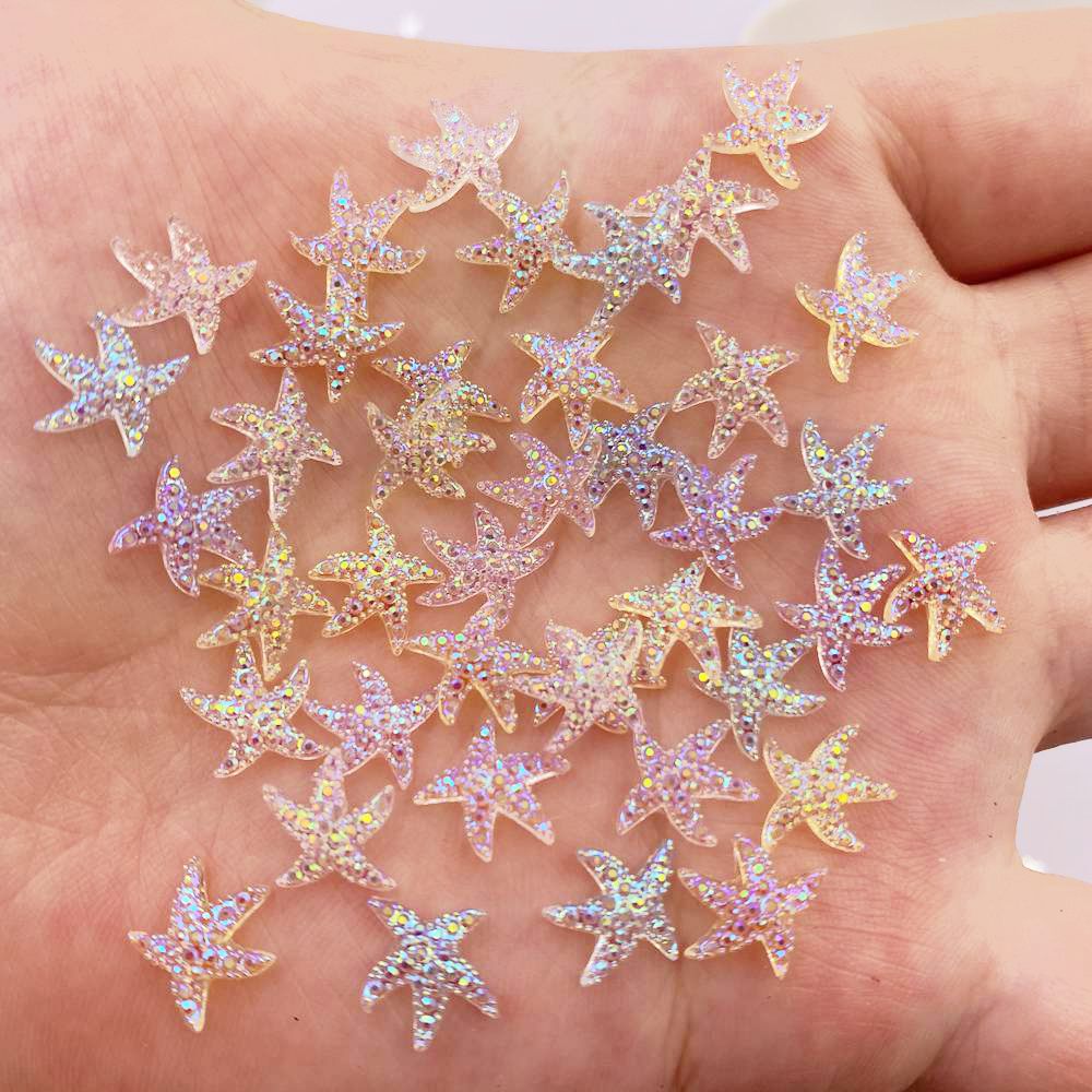 10Mm Mini Sáng Bóng Sao Móng T - đánh giá và giá Star Flat Back