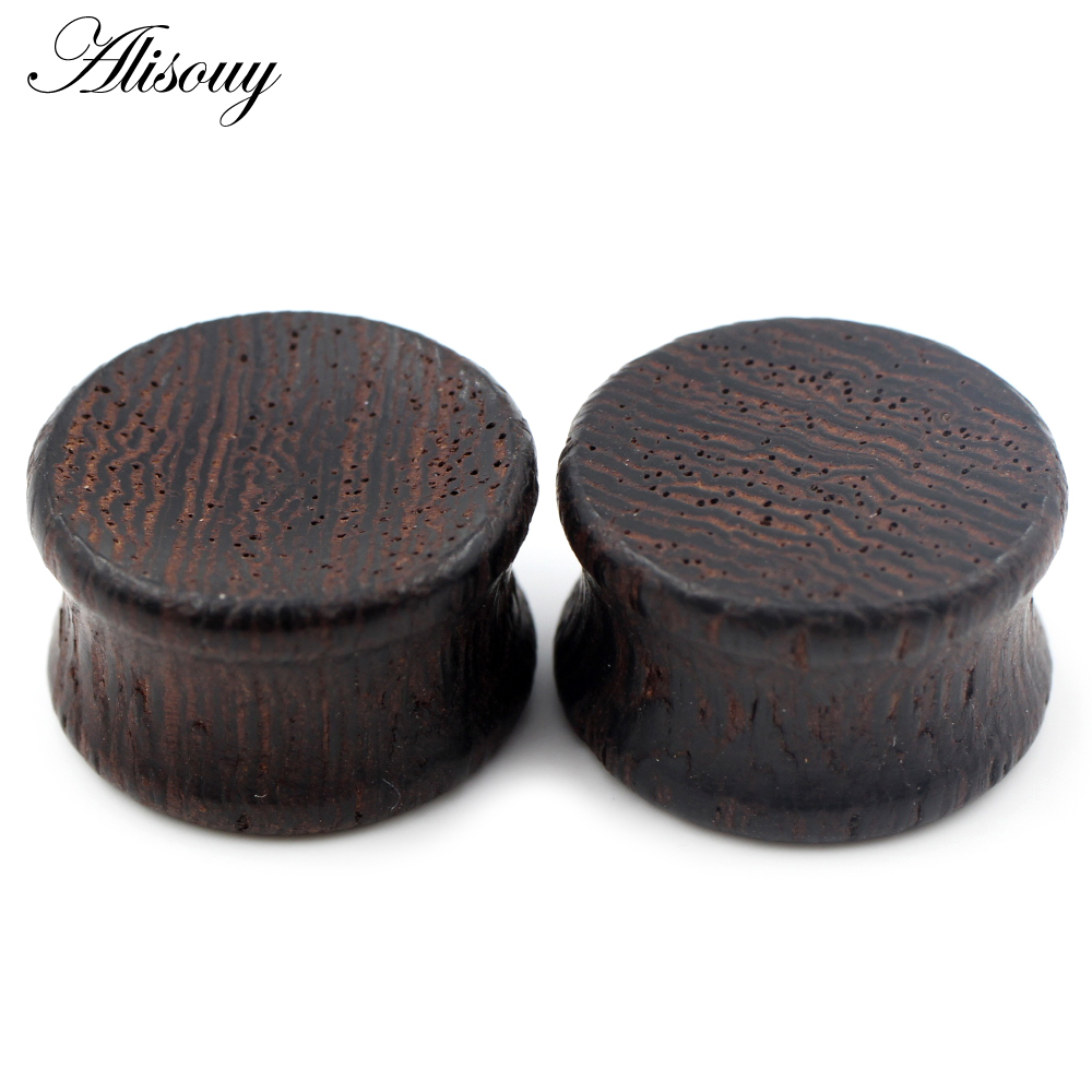 Alisouy 2 6-22Mm GỖ ĐÔI Bùng L - đánh giá và giá Body Jewelry Ear Plugs