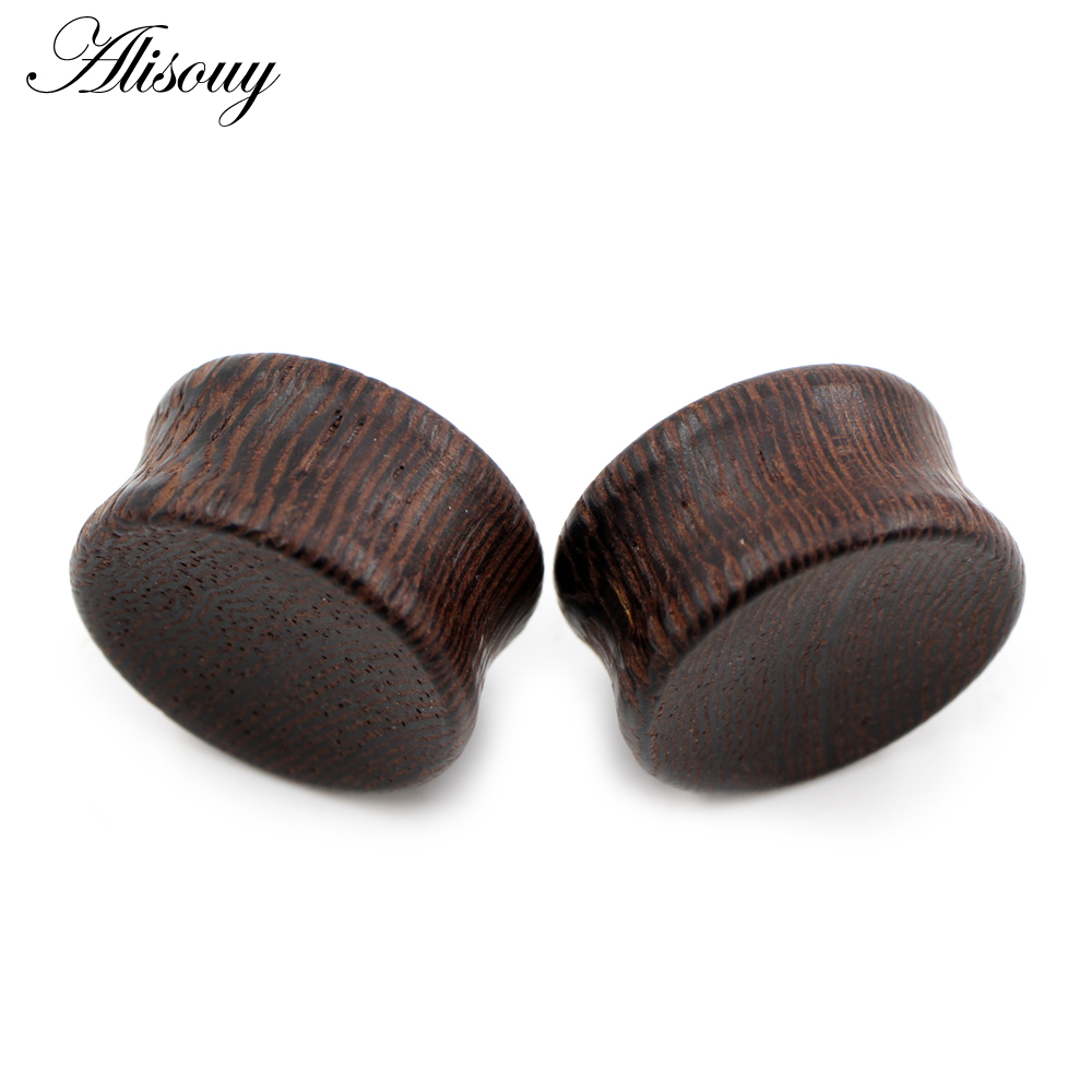 Alisouy 2 6-22Mm GỖ ĐÔI Bùng L - đánh giá và giá Body Jewelry Ear Plugs
