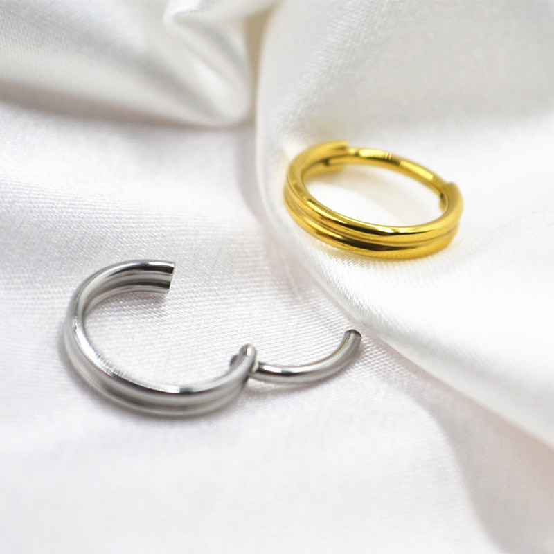 20pcs 316L Stainless Steel Pie - đánh giá và giá Clicker Ring Seamless