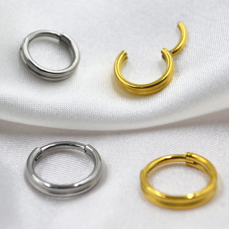 20pcs 316L Stainless Steel Pie - đánh giá và giá Clicker Ring Seamless