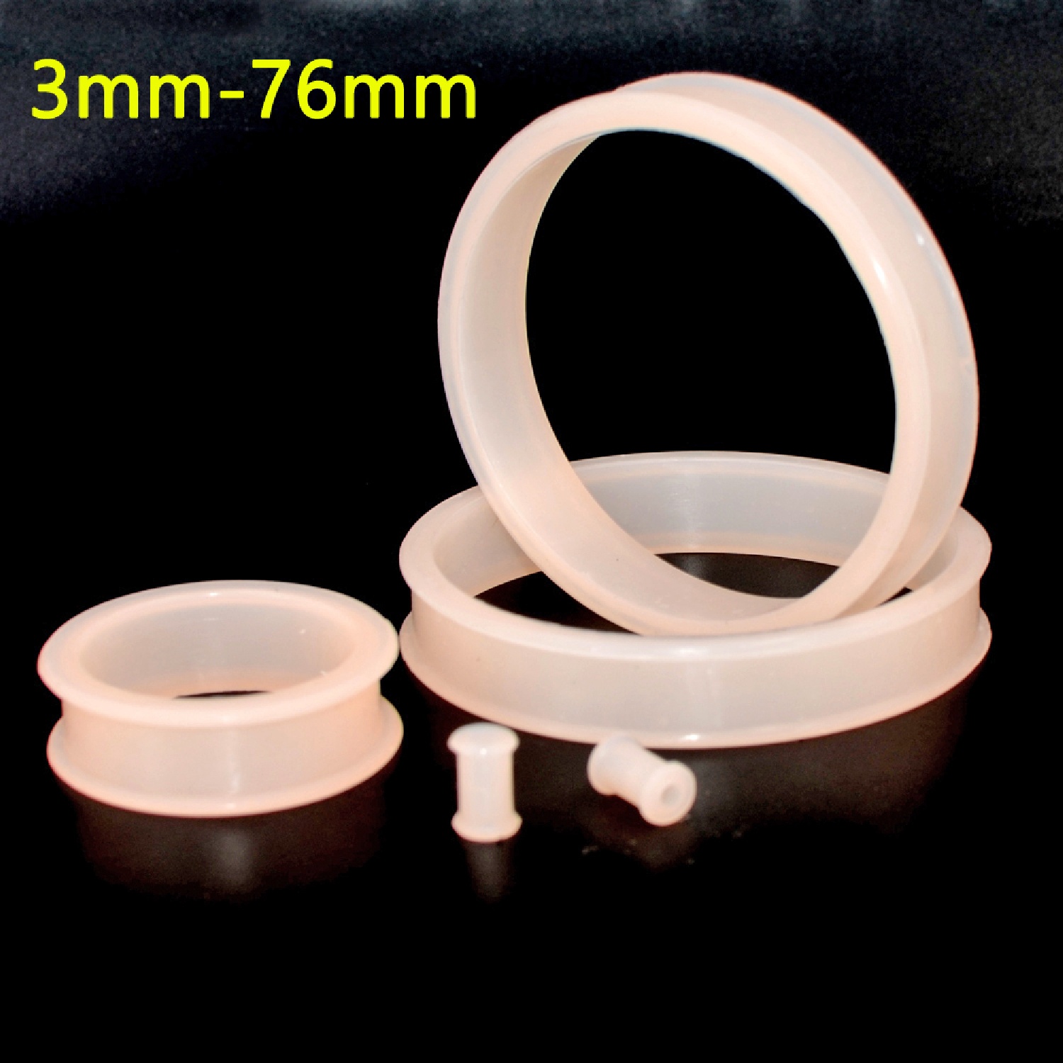 2pcs Supersize Flexible Silico - đánh giá và giá Body Jewelry Ear Plugs