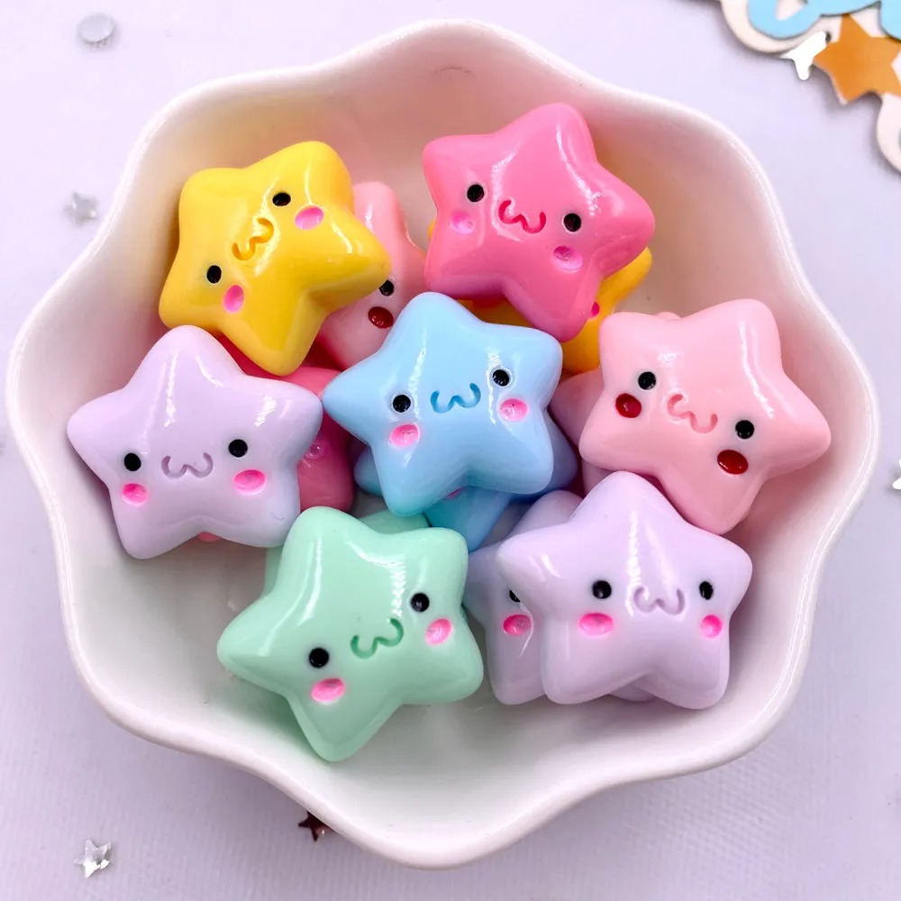 TX105 20PCS Mix Resin Kawaii M - đánh giá và giá Star Flat Back
