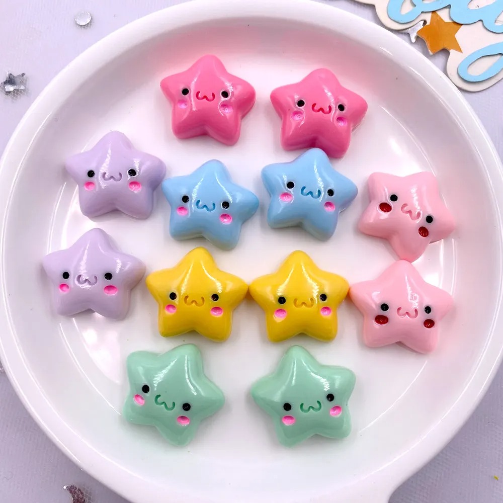 TX105 20PCS Mix Resin Kawaii M - đánh giá và giá Star Flat Back