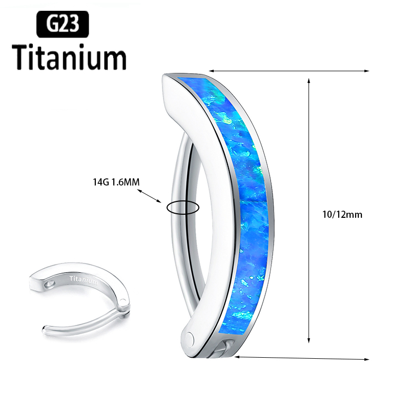 1PC 14G Implant Grade G23 Tita - đánh giá và giá Body Jewelry Implant Grade Titanium