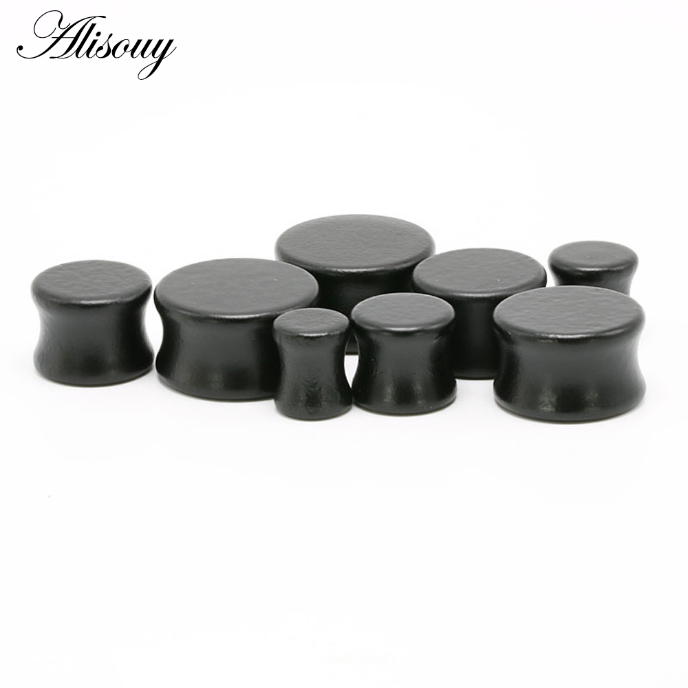1PC Thời Trang Tai Gỗ Thịt Hầm - đánh giá và giá Body Jewelry Ear Plugs