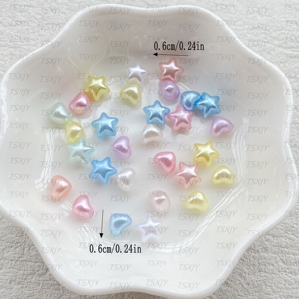 100pcs Resin Mixed 3D Colorful - đánh giá và giá Star Flat Back