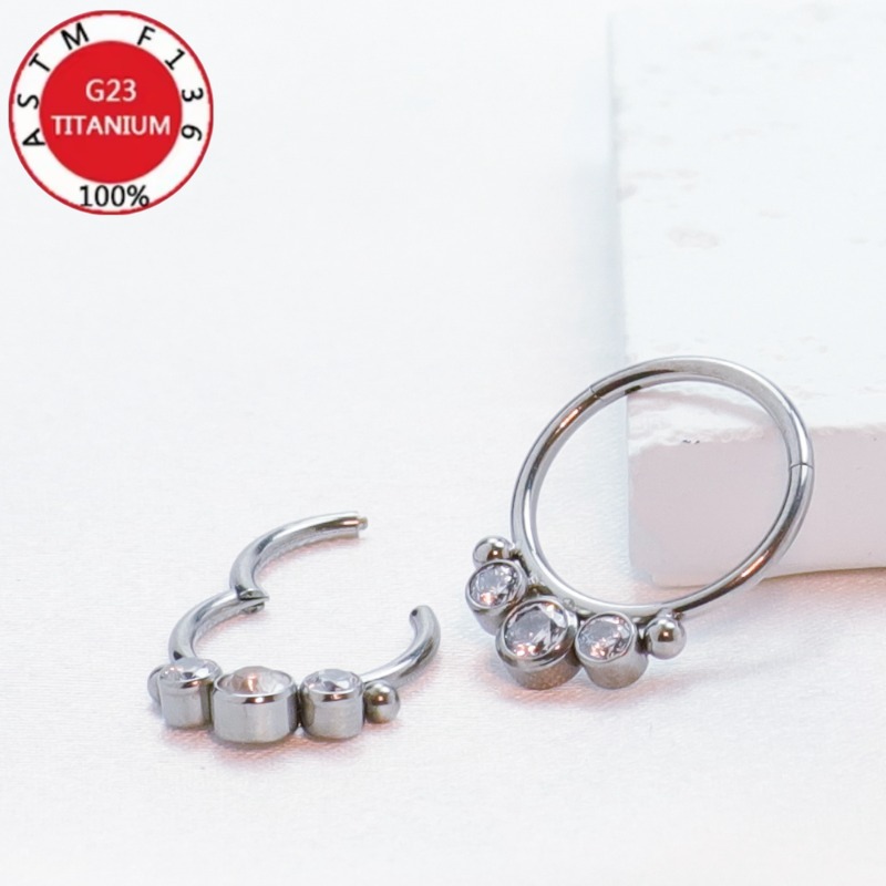 2/5Pcs 16G Implant Grade G23 T - đánh giá và giá Body Jewelry Implant Grade Titanium