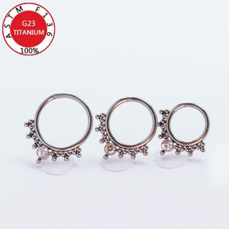 2/5Pcs 16G Implant Grade G23 T - đánh giá và giá Body Jewelry Implant Grade Titanium