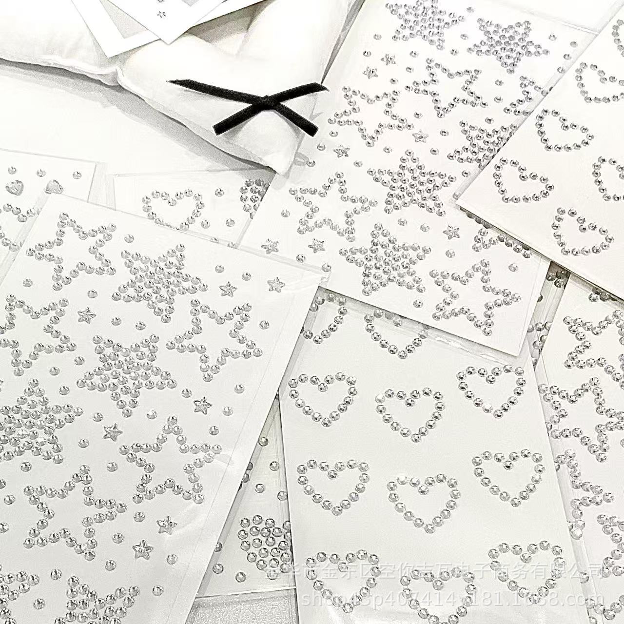 Silver Star Heart Rhinestone S - đánh giá và giá Star Flat Back