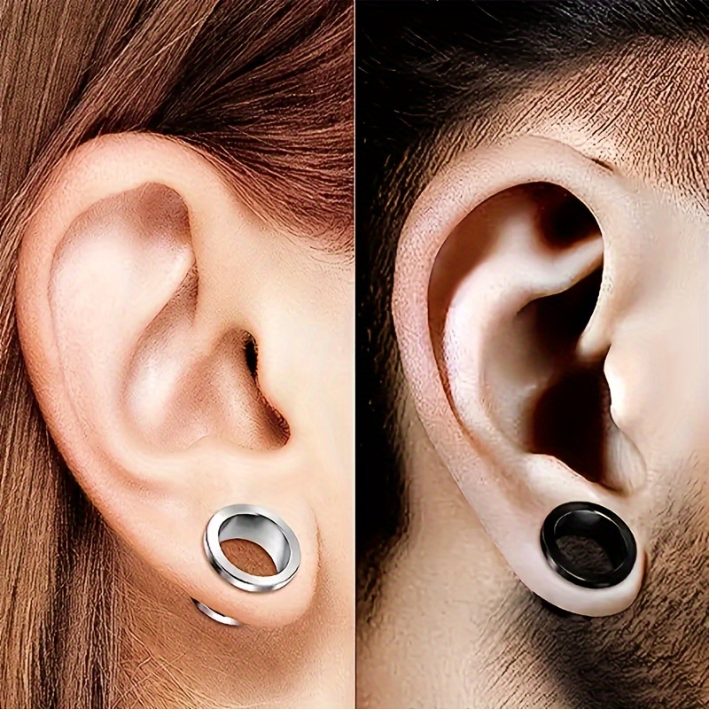New 2pcs Colorful Anodized Sta - đánh giá và giá Body Jewelry Ear Plugs