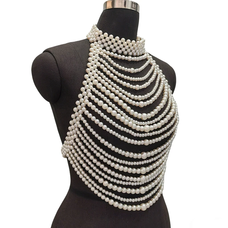 2026 Handmade White Pearl Mult - đánh giá và giá Body Jewelry Nipple Rings