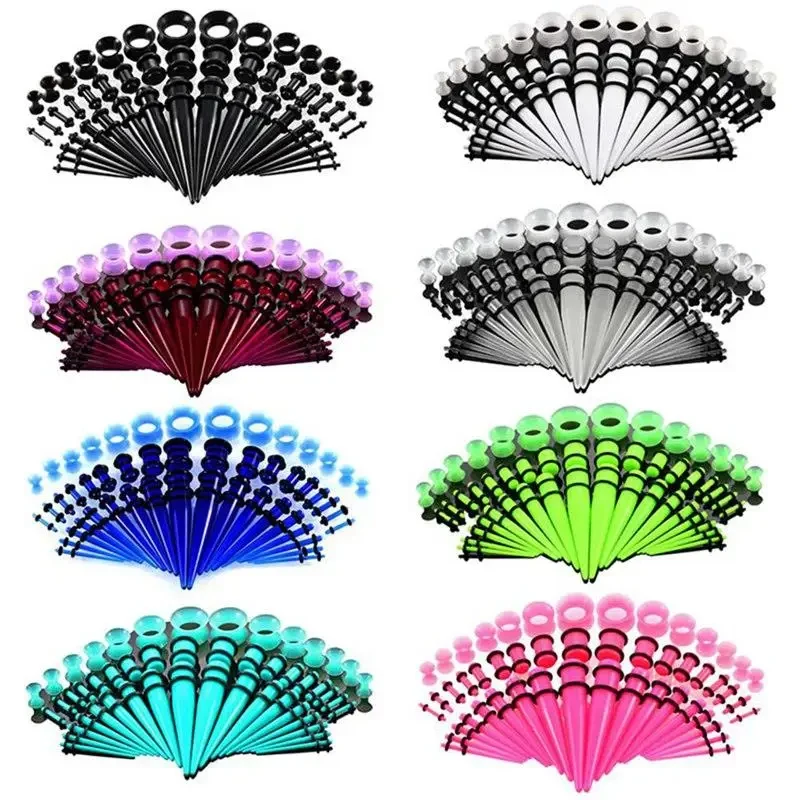 36/50pcs/Set Acrylic Ear Pierc - đánh giá và giá Body Jewelry Ear Plugs
