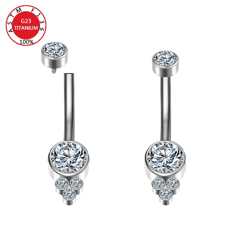 G23 Titanium Premium Gem Stone - đánh giá và giá Body Jewelry Usa