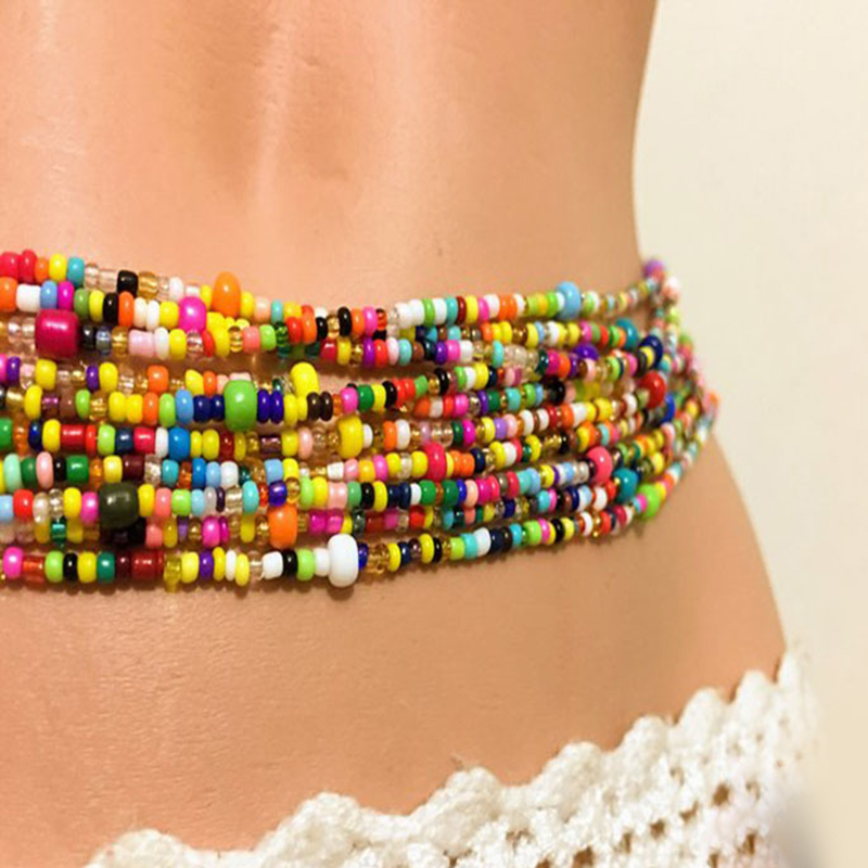 Women Layered Beaded Belly Cha - đánh giá và giá Body Jewelry Usa